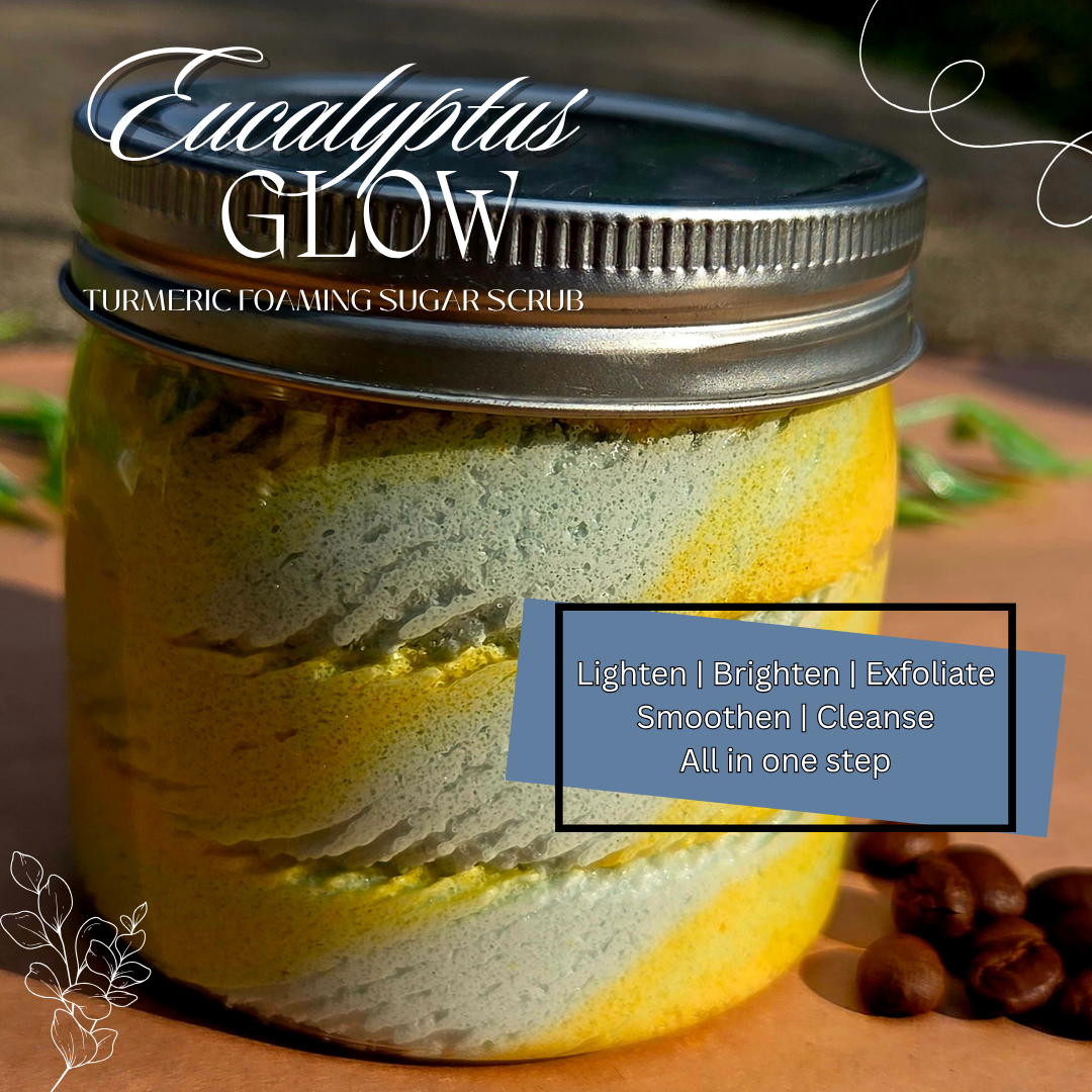 Turmeric Foaming Sugar Scrub